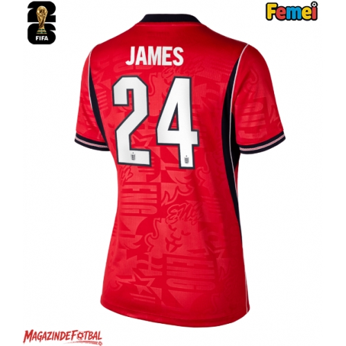 Anglia Reece James #24 Echipament de Fotbal Replică Mondial 2026 Femei Deplasare Anglia Reece James #24 Echipament de Fotbal Replică Mondial 2026 Femei Deplasare